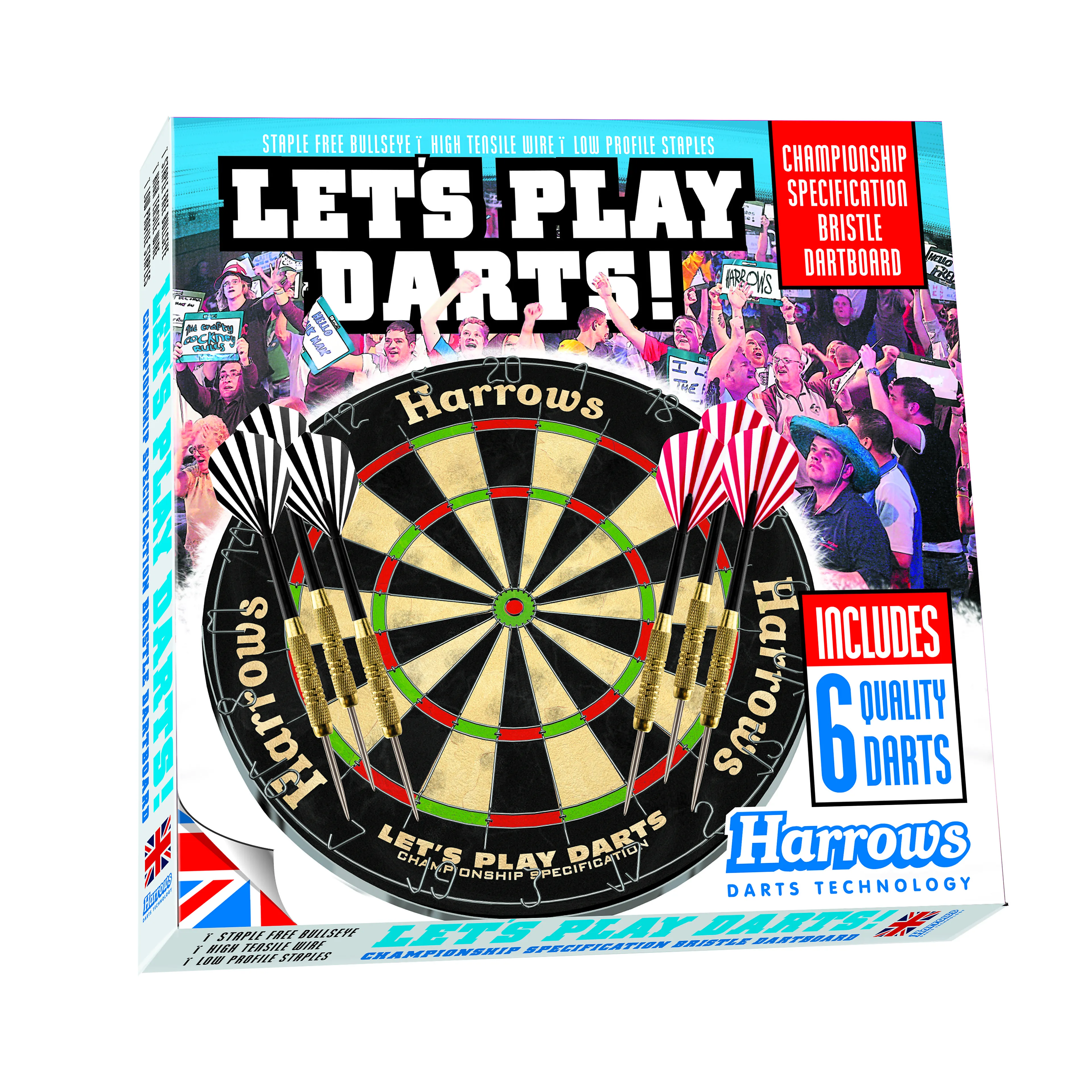 Dart Set Lets Play Darts Bristle