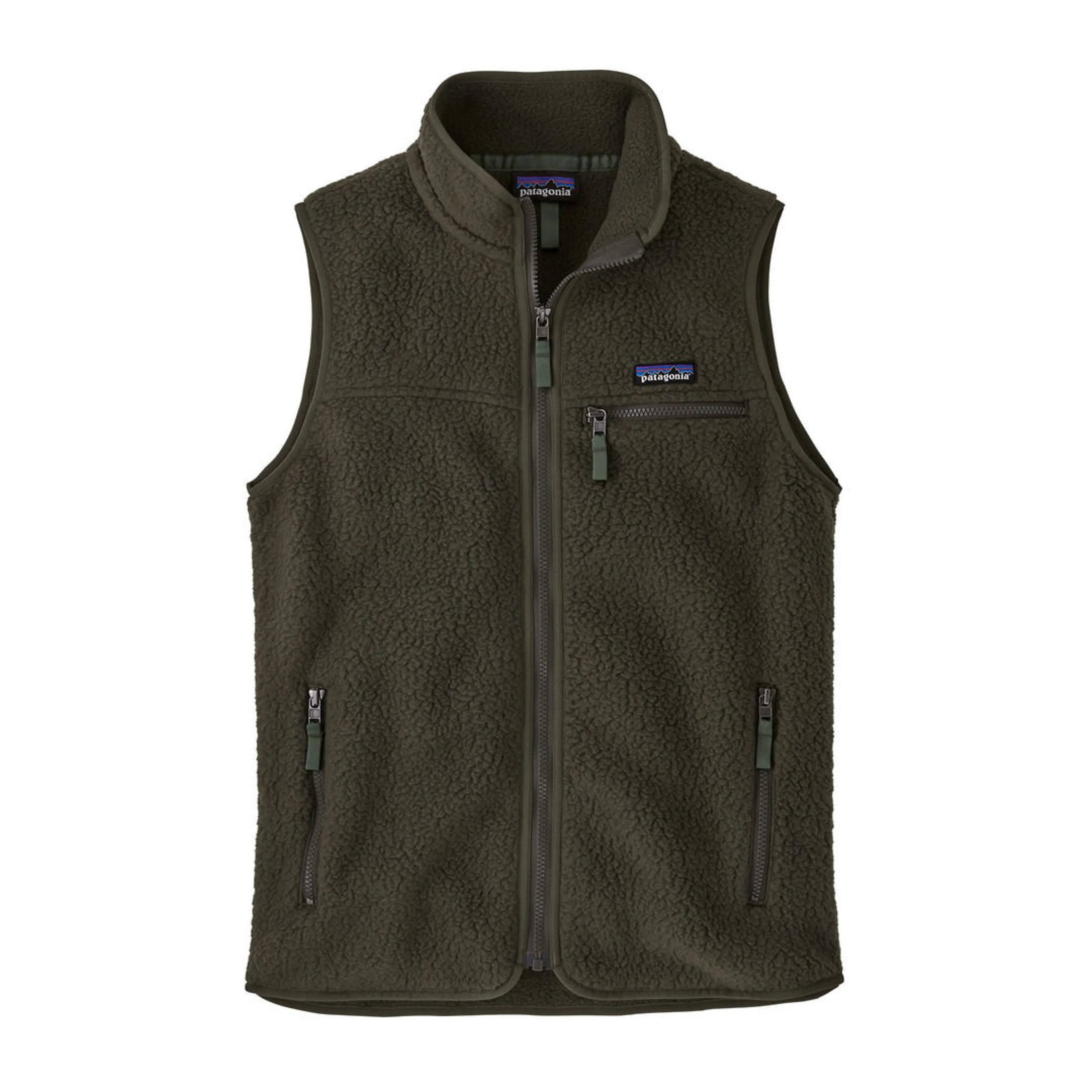 Retro Fleece Vest Dame