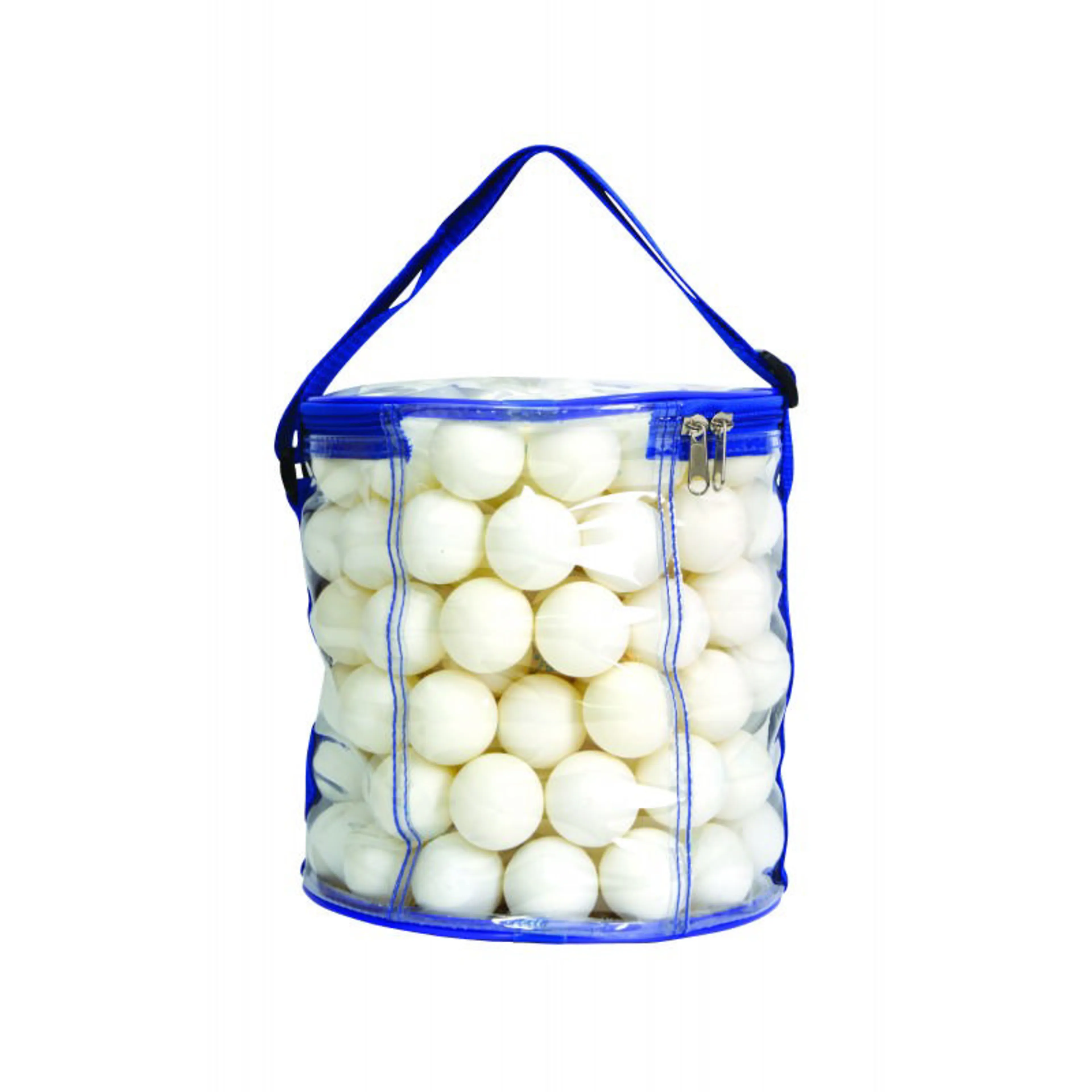 Bordtennisball 144 stk, i oppbevaringveske. Hvit 40+