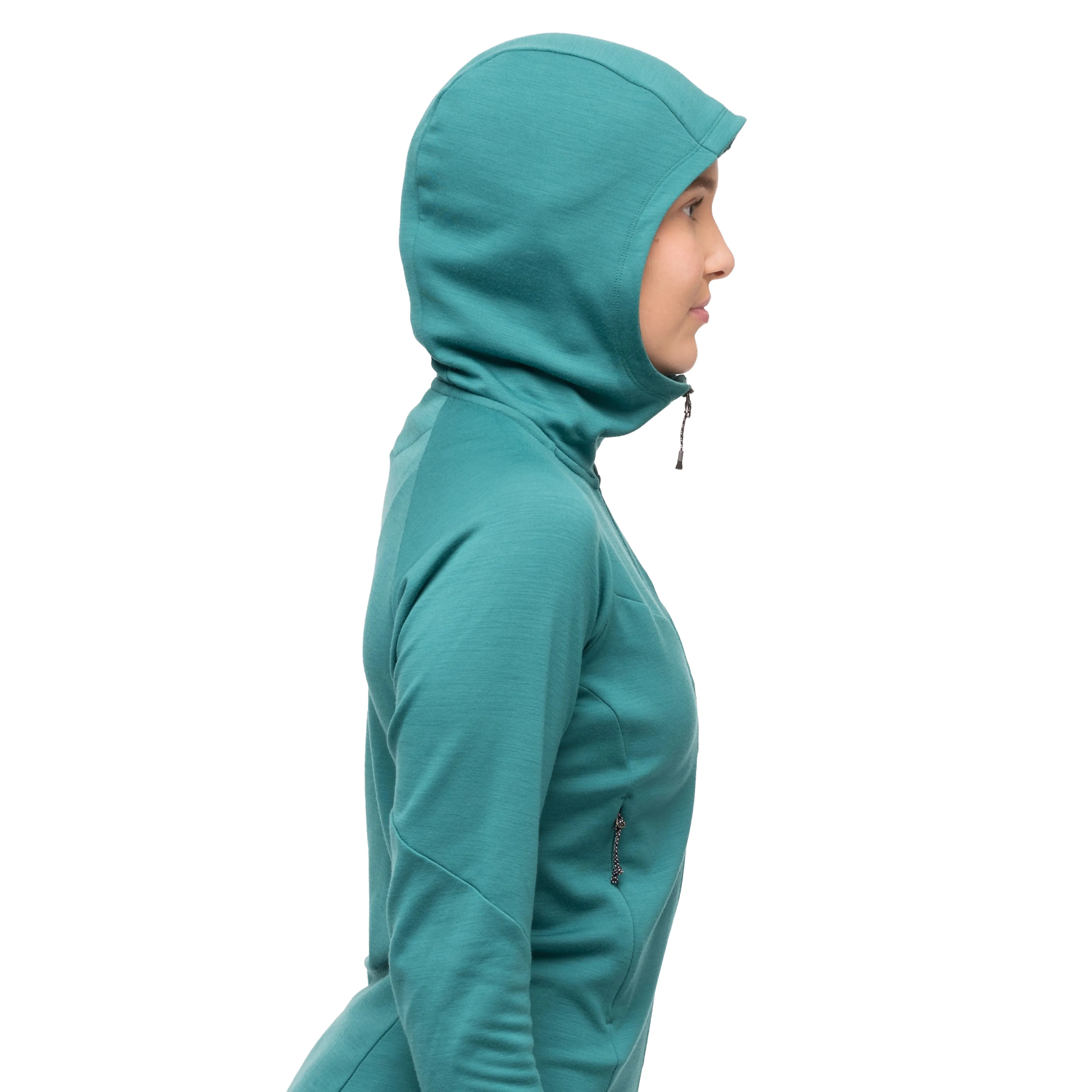 Tind Merino Hood Jacket Women