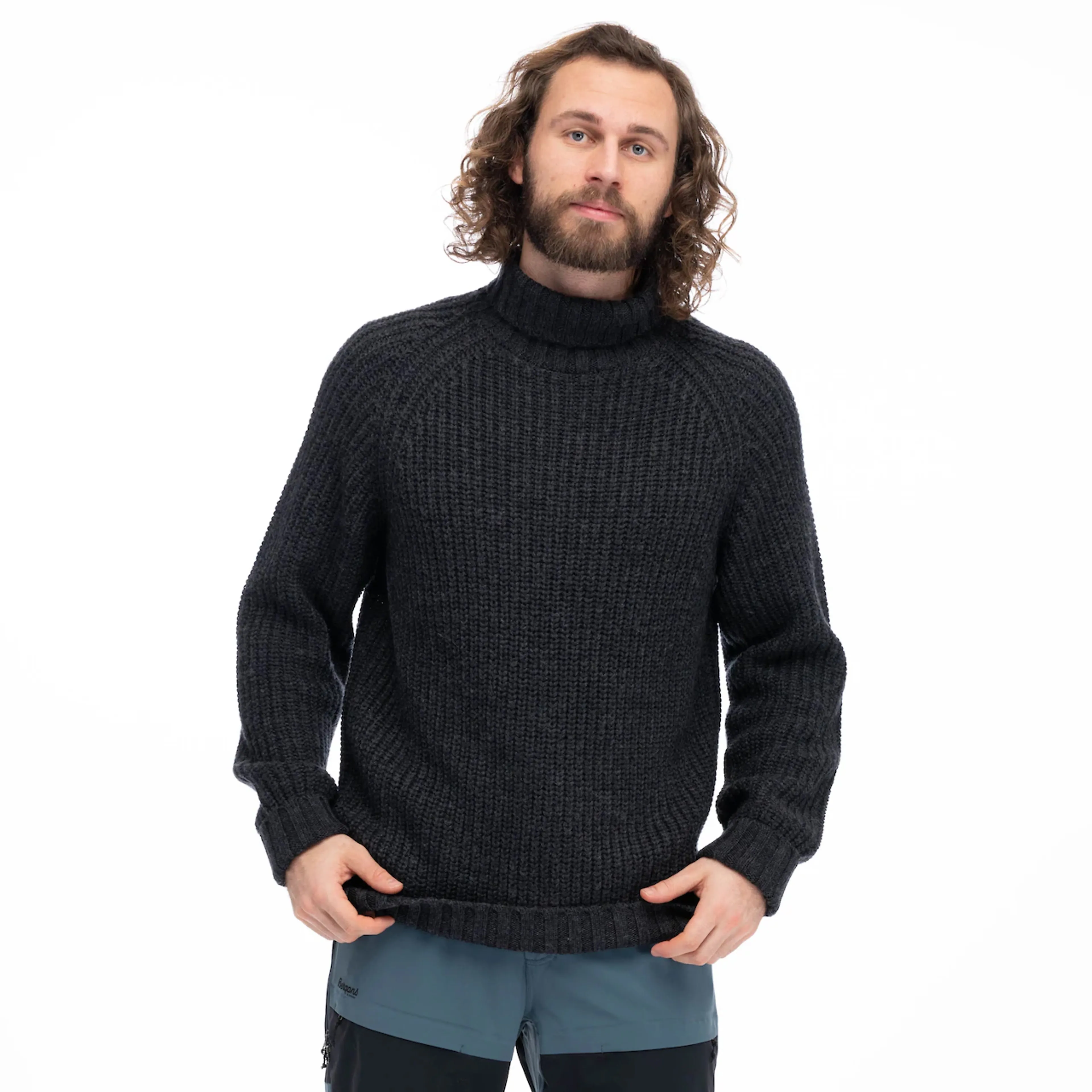 Nordmarka Merino High Neck Jumper Men