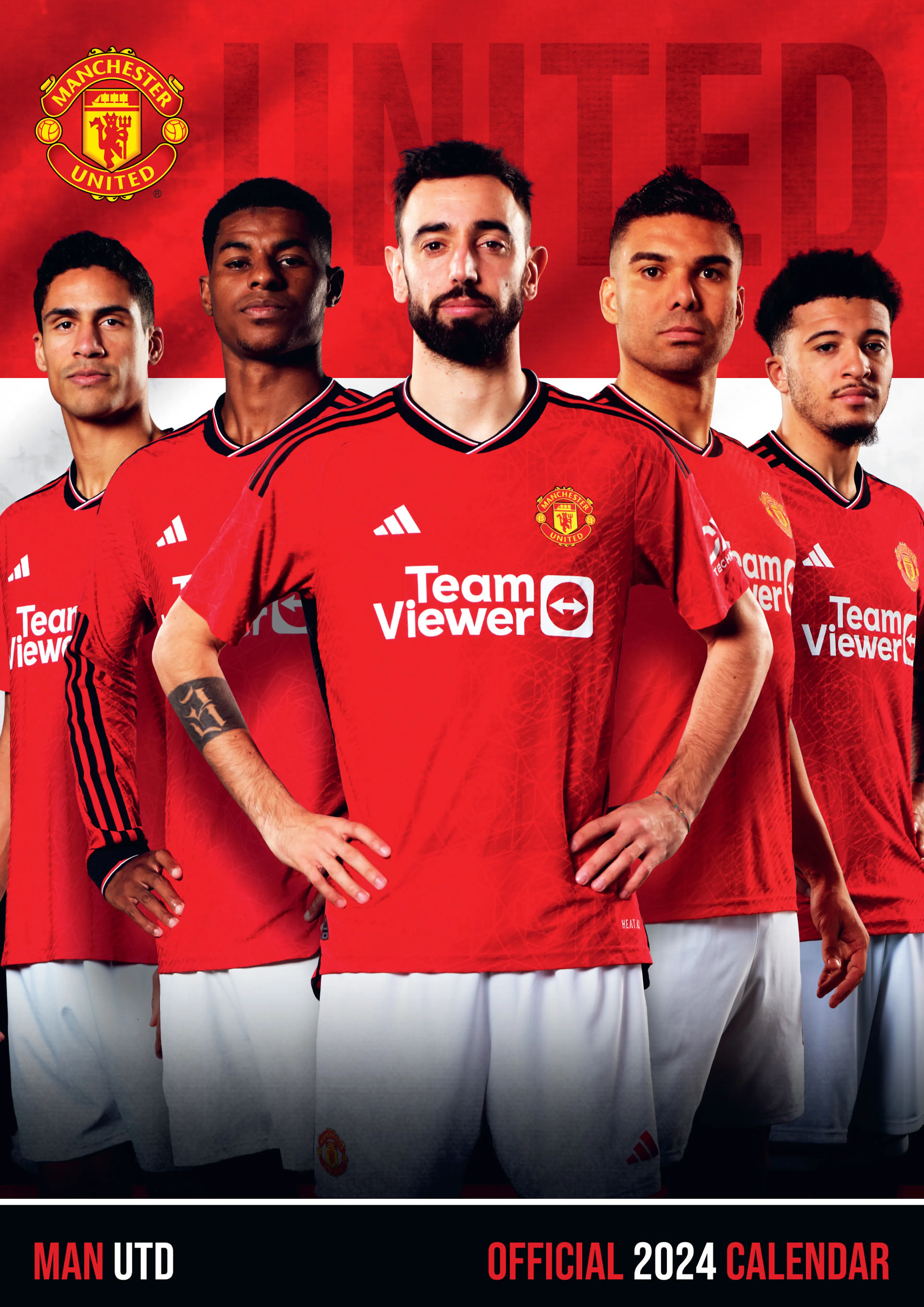 MANCHESTER UNITED FC 2024 A3 KALENDER