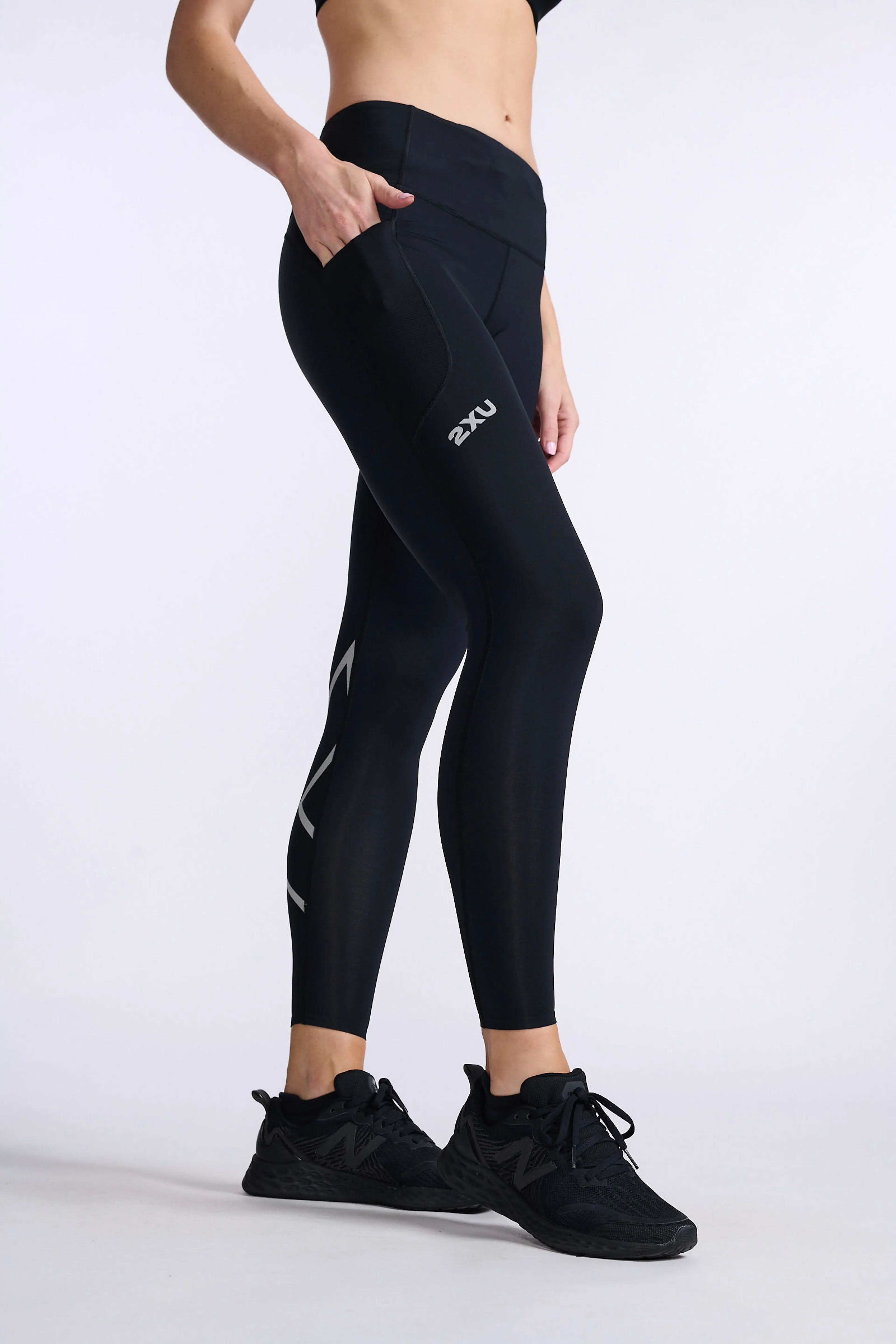 Aero Mid-Rise Compression tights dame