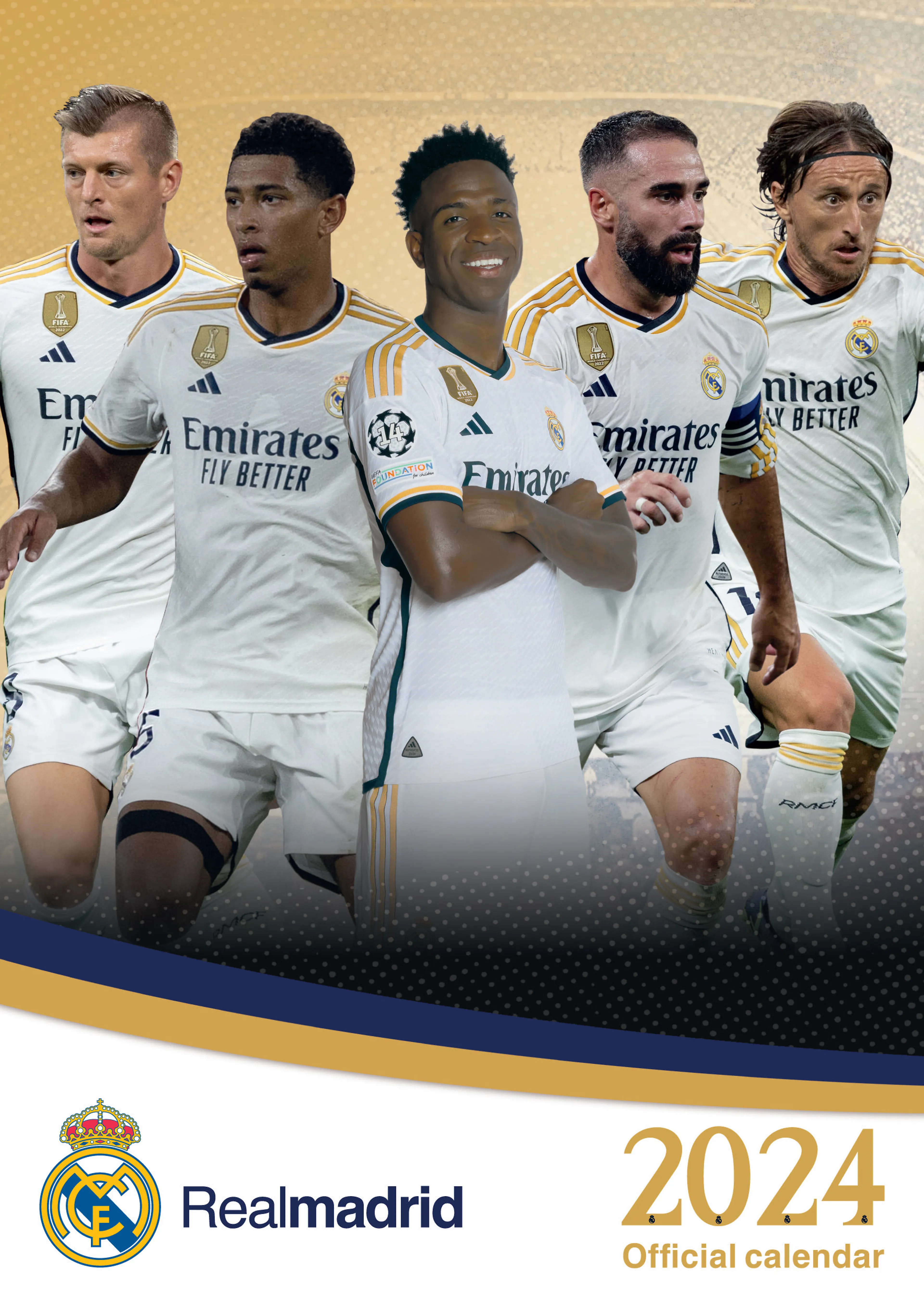 REAL MADRID CF 2024 A3 KALENDER