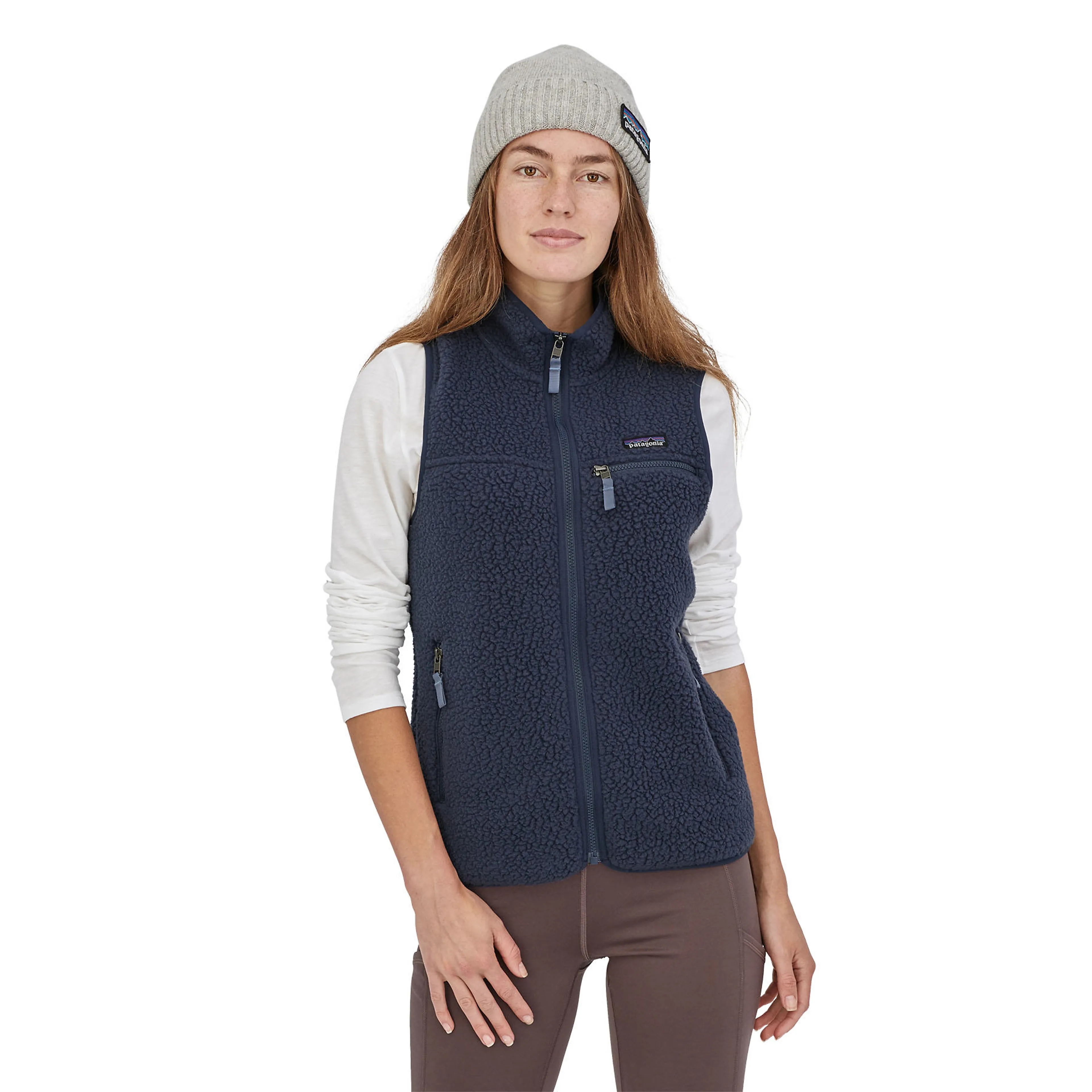 Retro Fleece Vest Dame Retro Fleece Vest Dame