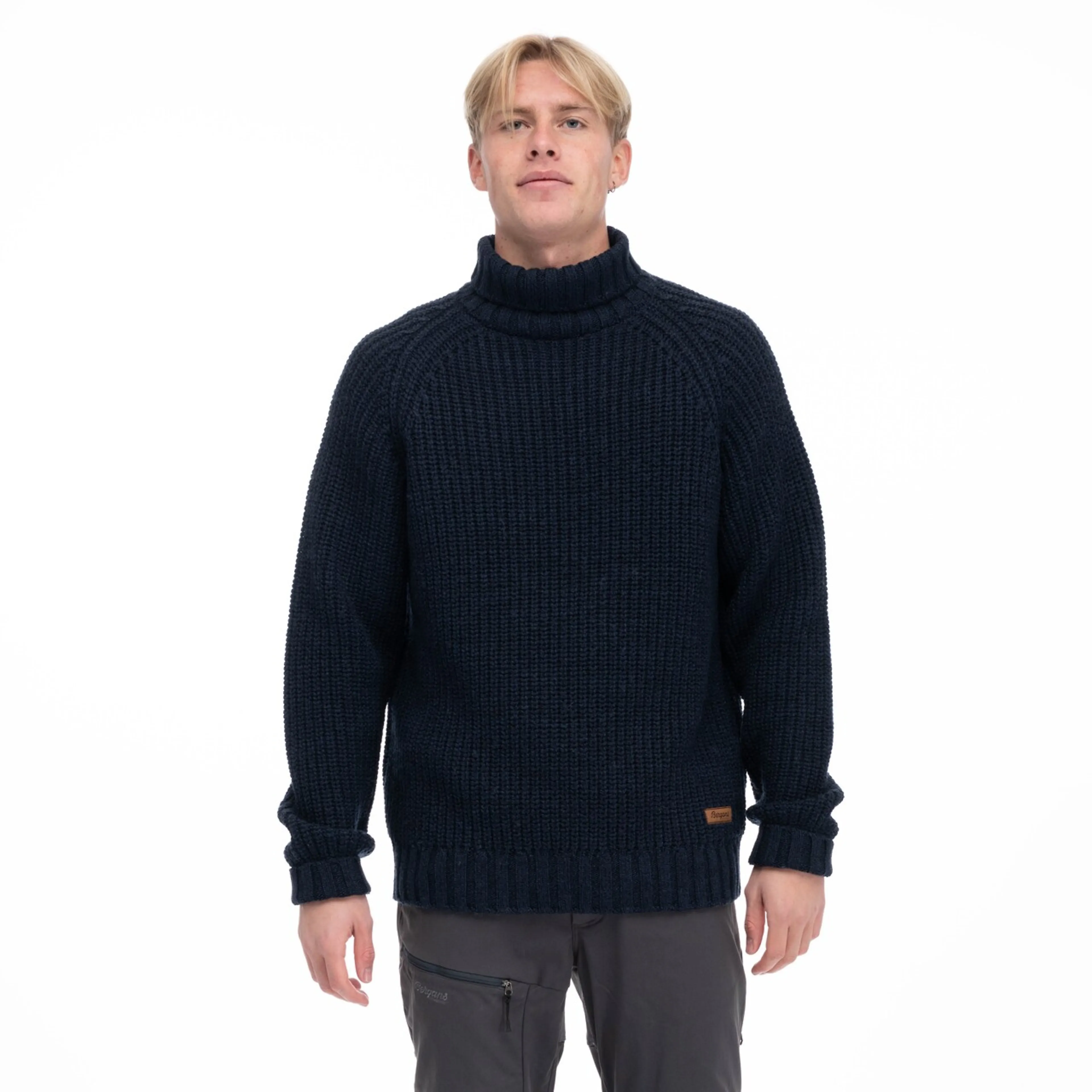 Nordmarka Merino High Neck Jumper Men