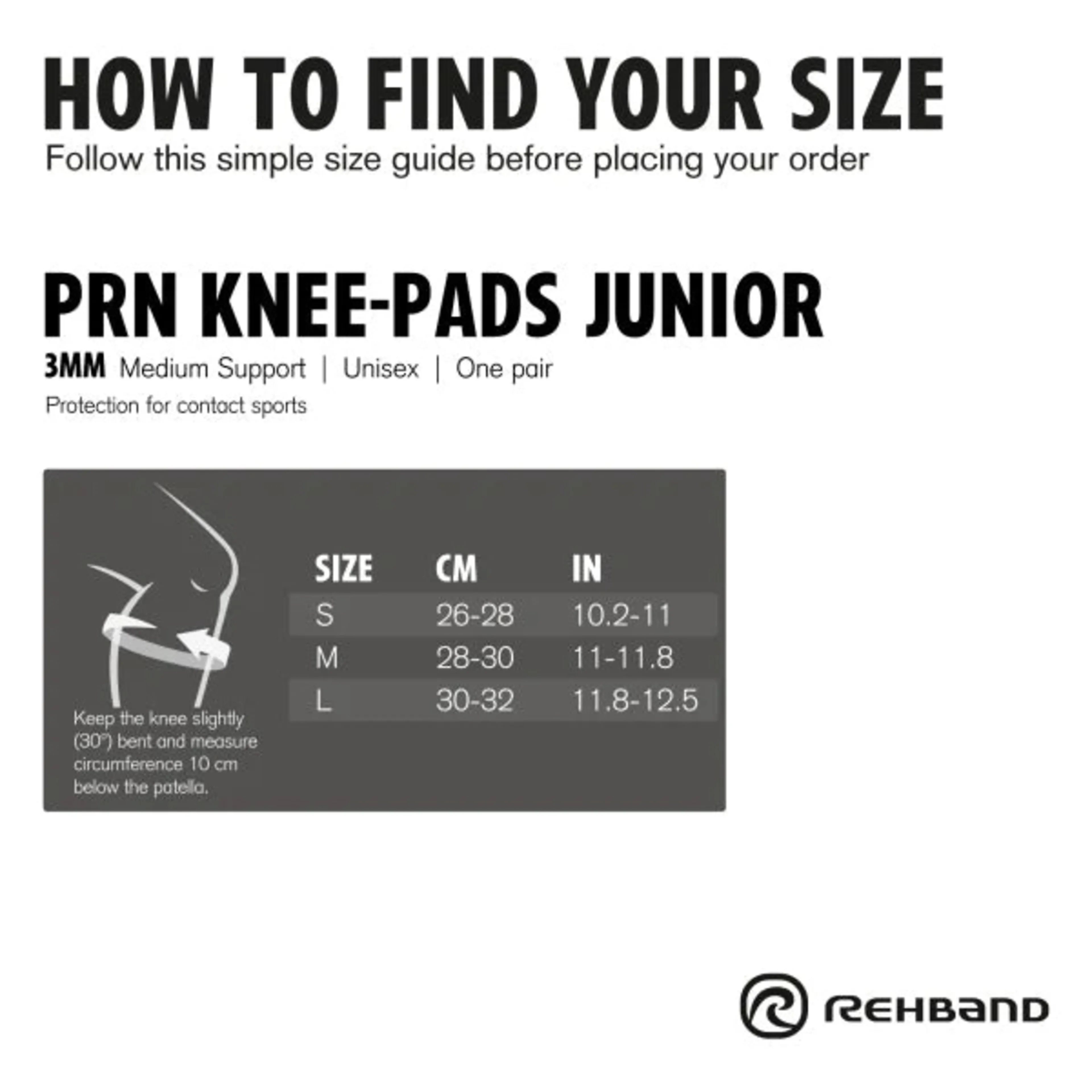 PRN Knee - Pad Jr Pair