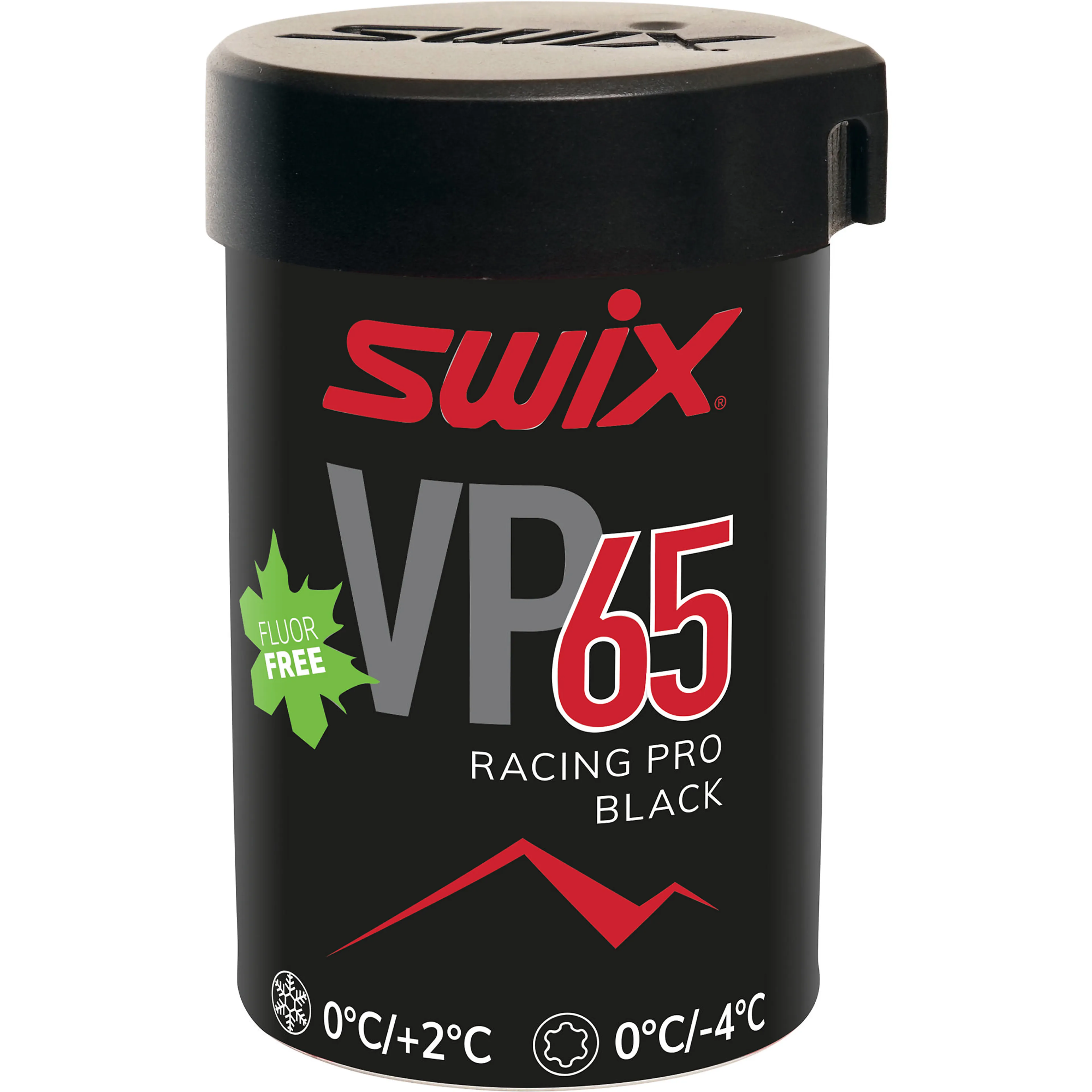 VP65 Pure Black/Red 0/+2C, 43g