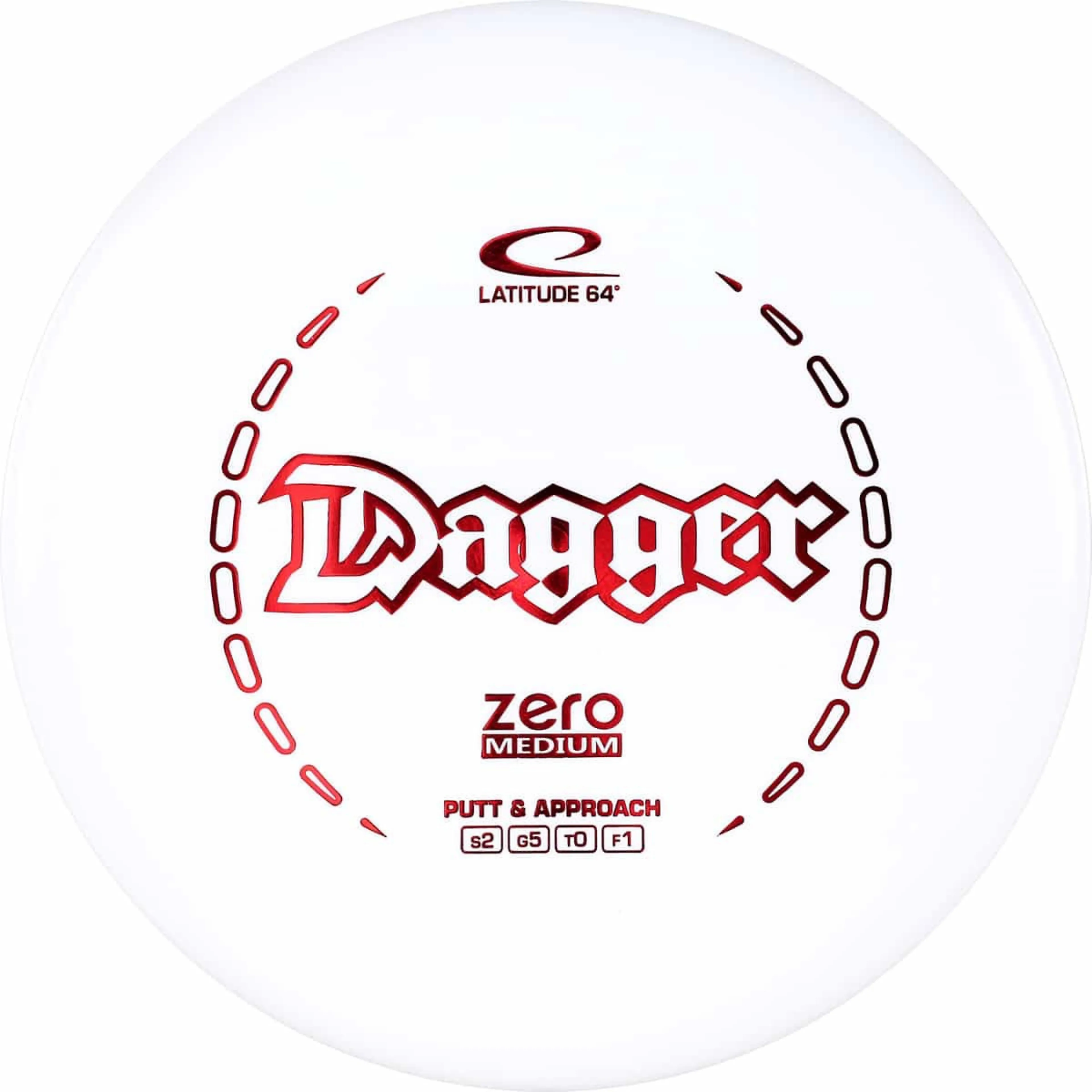 Zero Medium Putter Dagger 173+