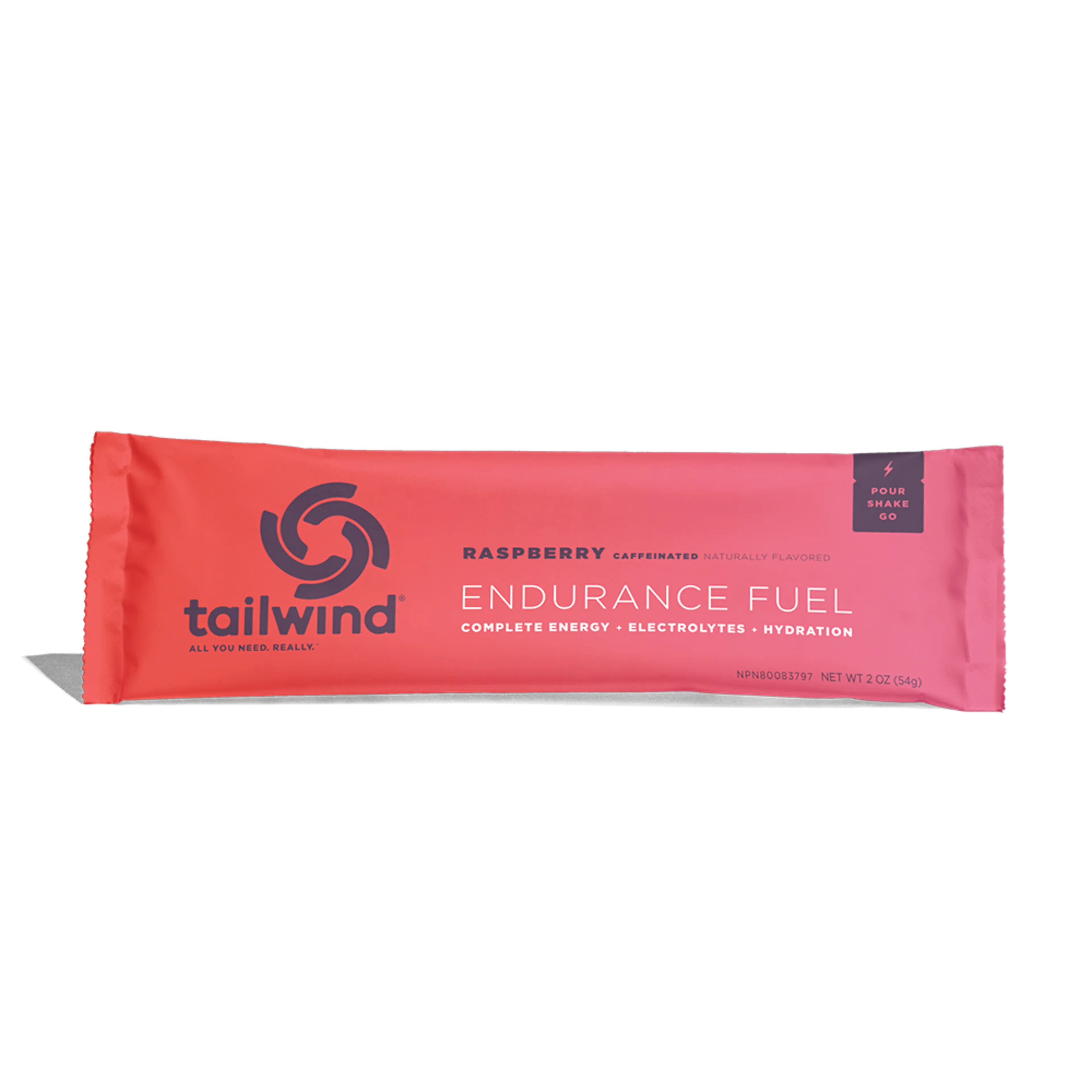 Endurance Fuel Raspberry Stick Pack med koffein