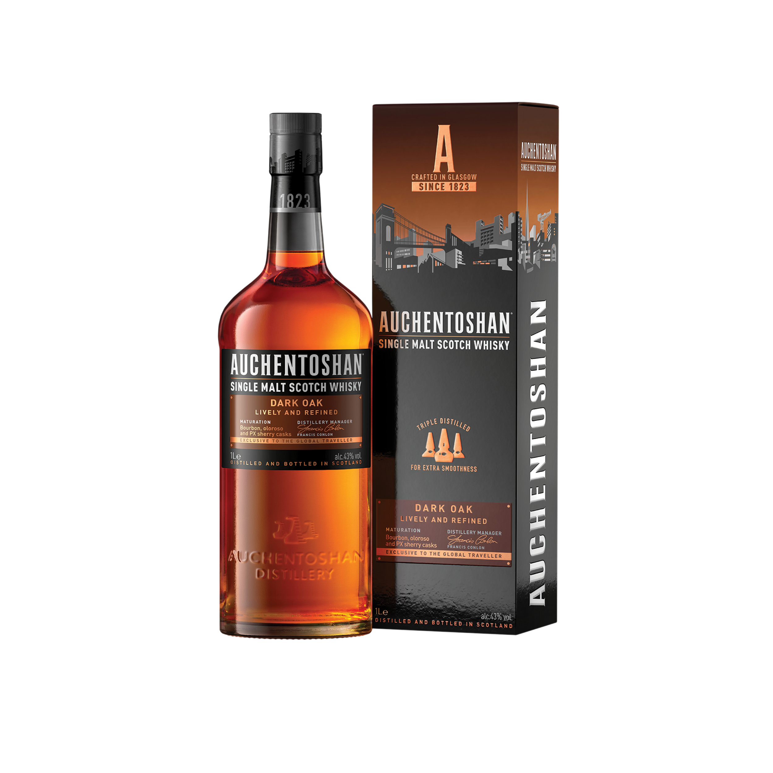 Auchentoshan Dark Oak 1,00 L