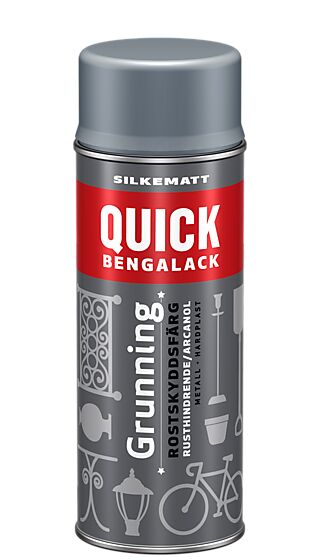Bengalack grunning spray grå 400 ml