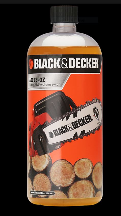 Black & Decker A6023 1 Litre Of Universal Chainsaw Oil - A6023