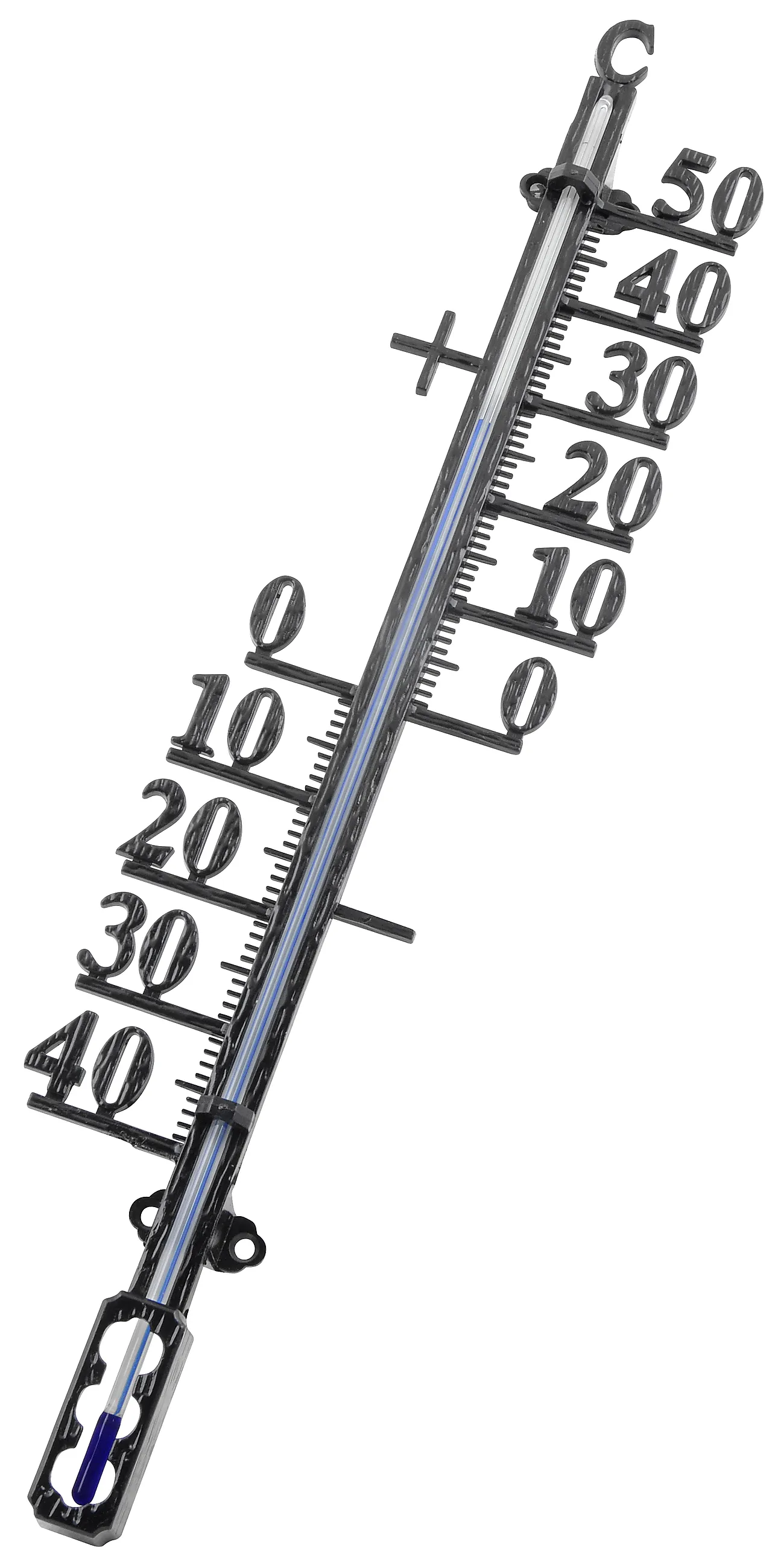 Termometer metall utendørs 41 cm
