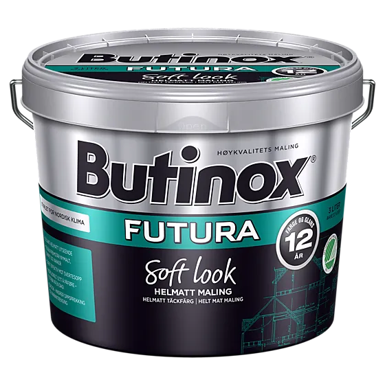 Butinox futura soft look hv 3lhelmatt vanntynnbar maling