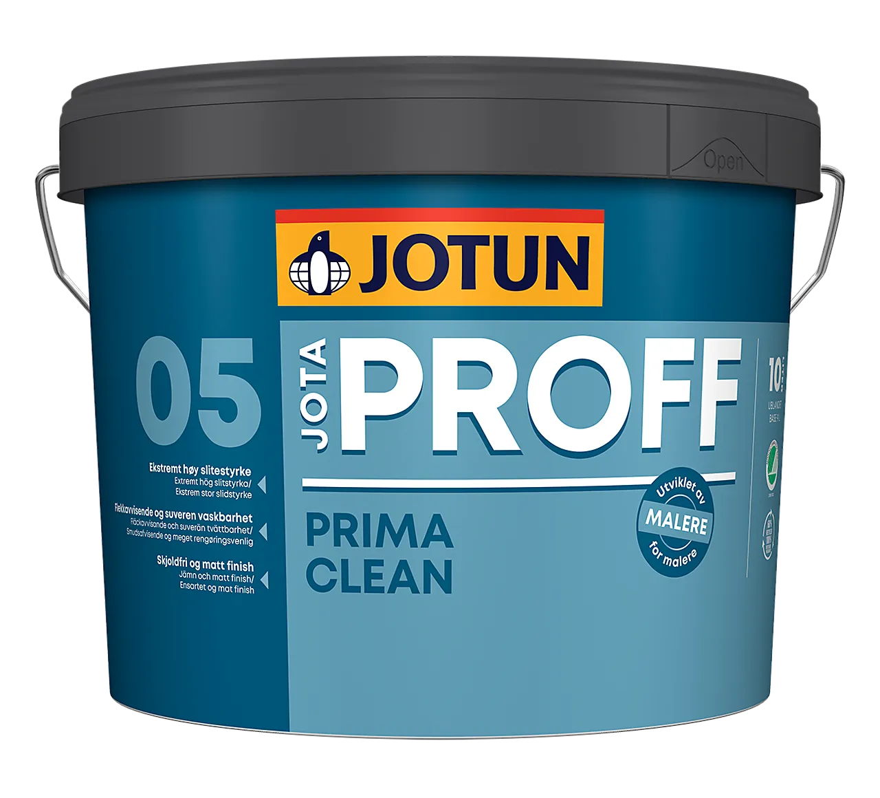 Jotun Prima Clean 05 hvit 9 liter