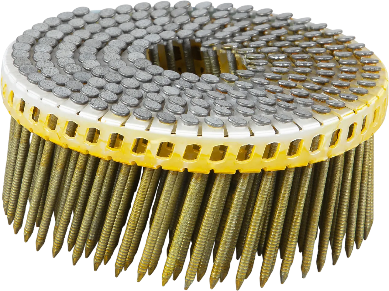 Spiker coil 15gr 2,1x45 fzv -2400 plastbåndet 15 grader varmforsinket null - null - 2 - Miniatyr