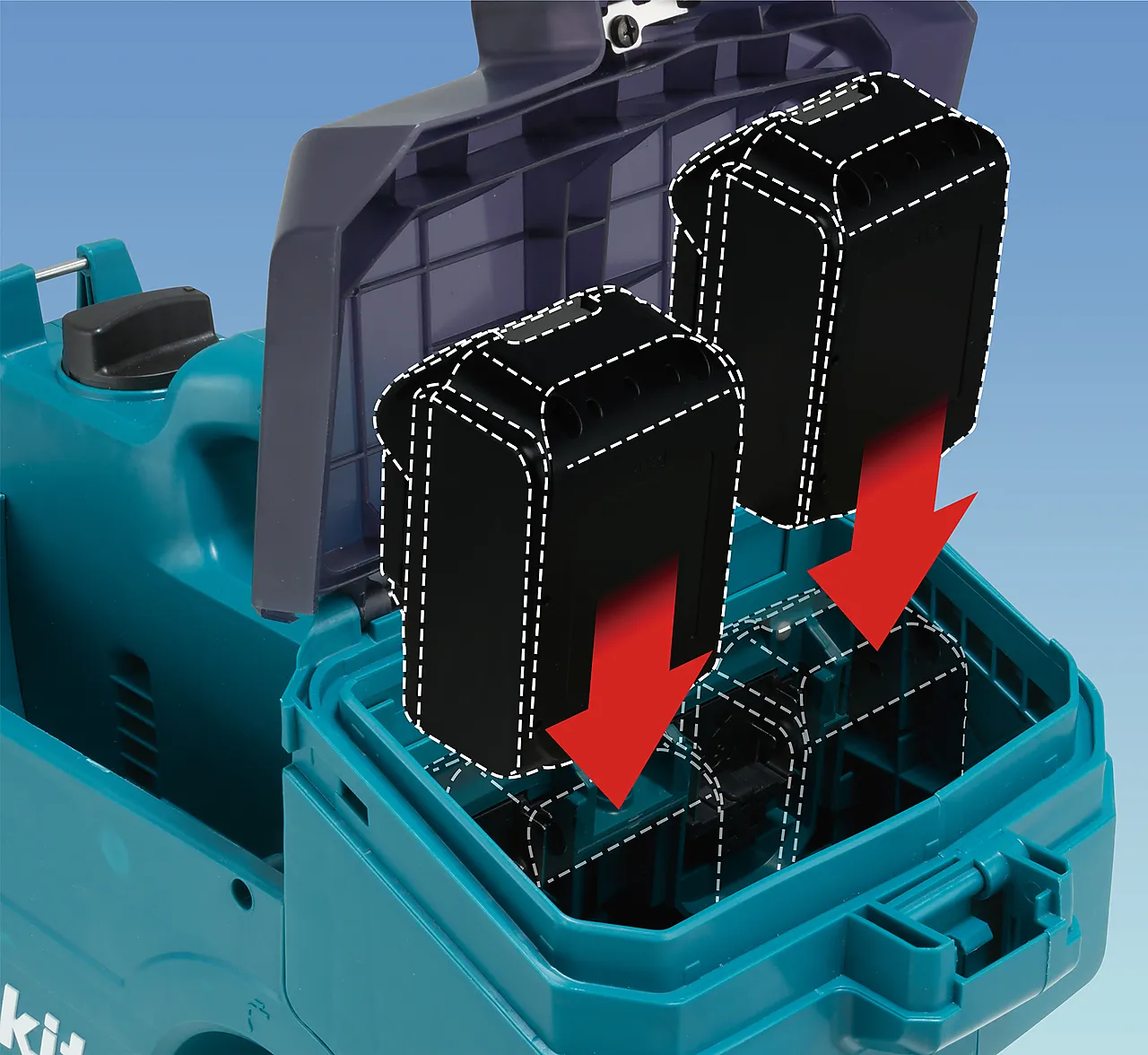 Høytrykkvasker 2x18v dhw080zk null - null - 2 - Miniatyr