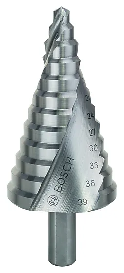 Trinnbor 4-39x107x10mm hss-tin bosch n40