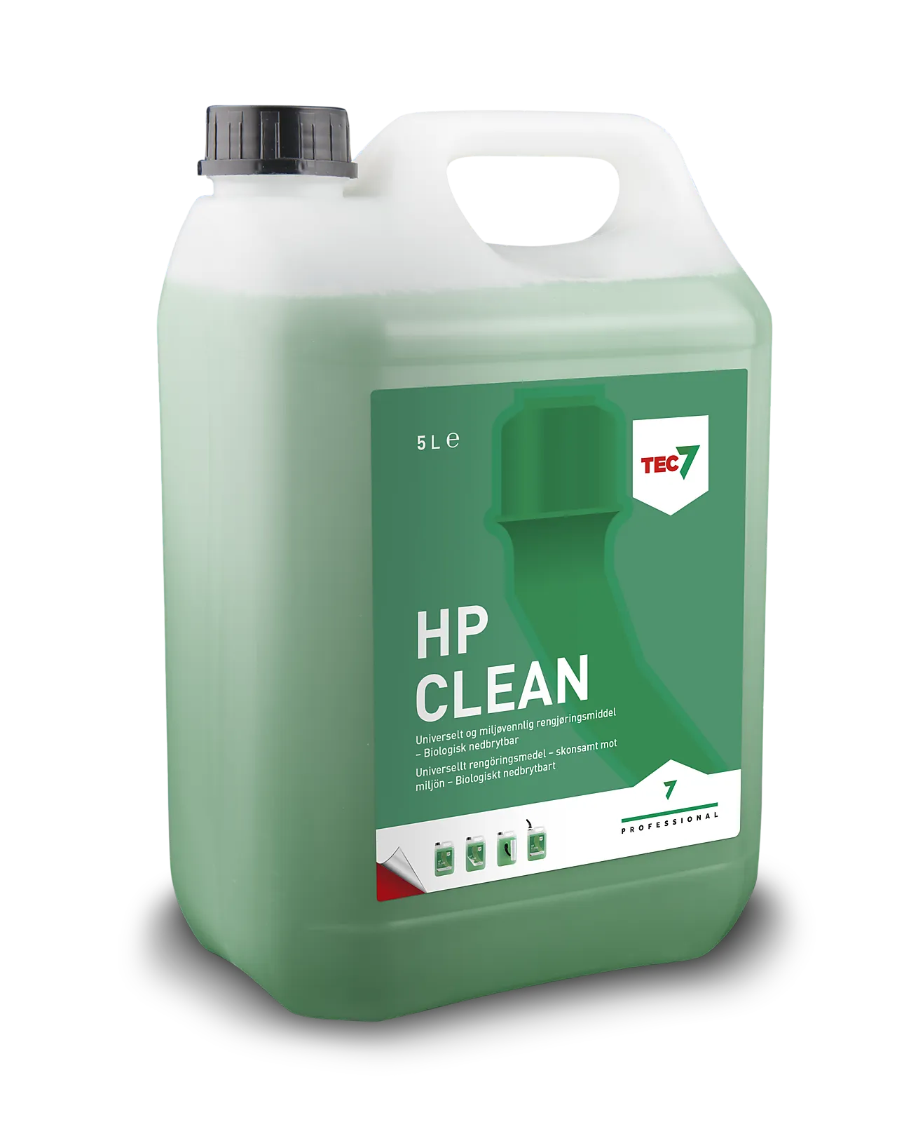 Universalvask hp clean 5 l alkalisk kraftvask ph 9,1