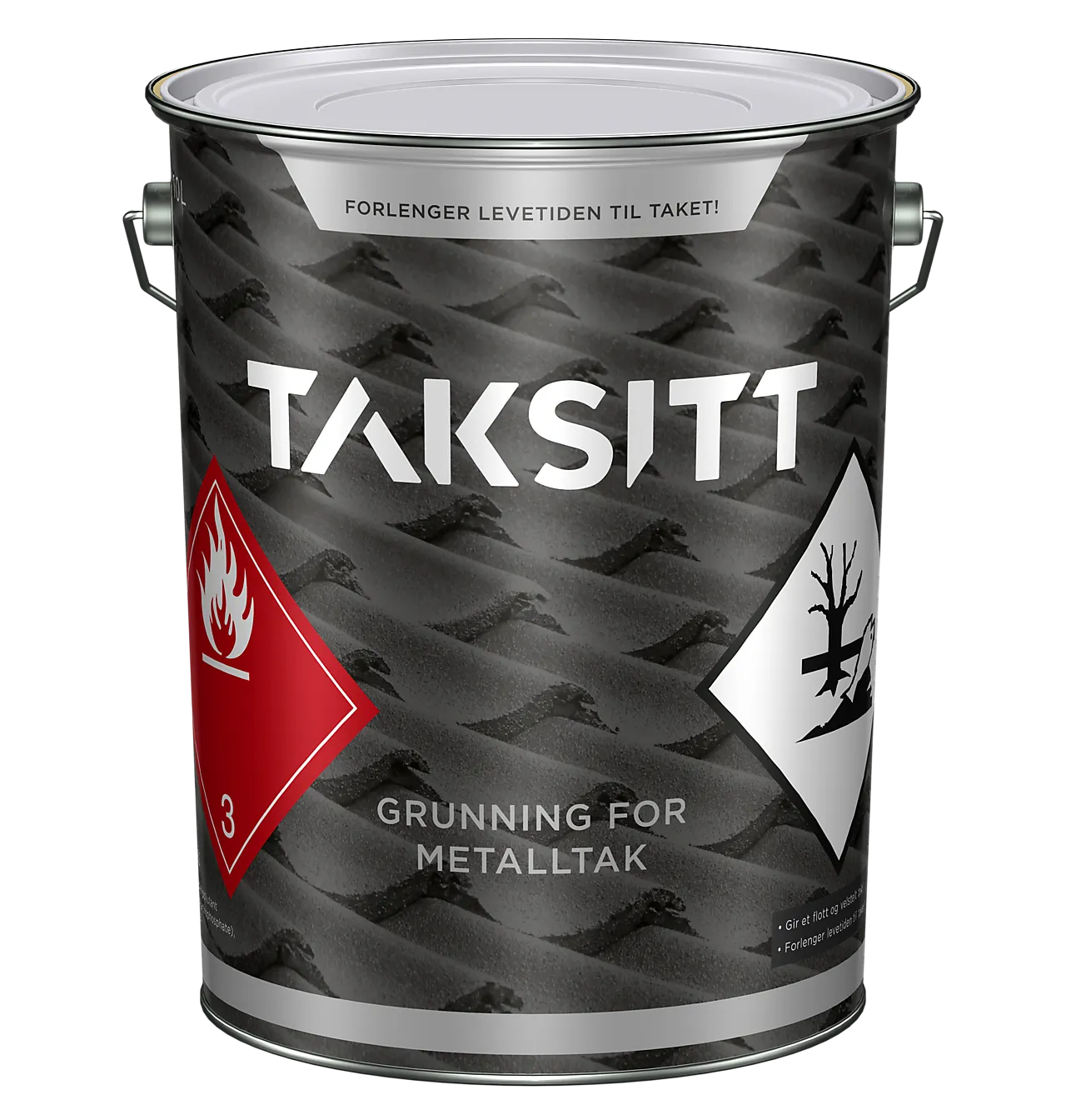 TakSitt grunning for metall tak 10 liter