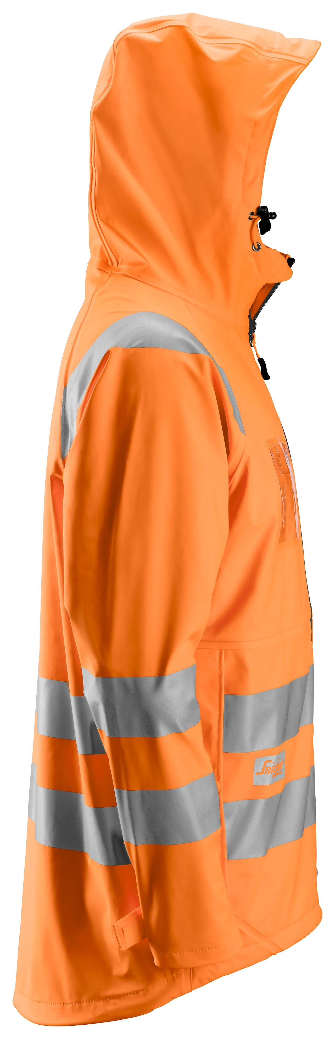 Regnjakke high-vis oransje str 3XL null - XXXL - 3 - Miniatyr