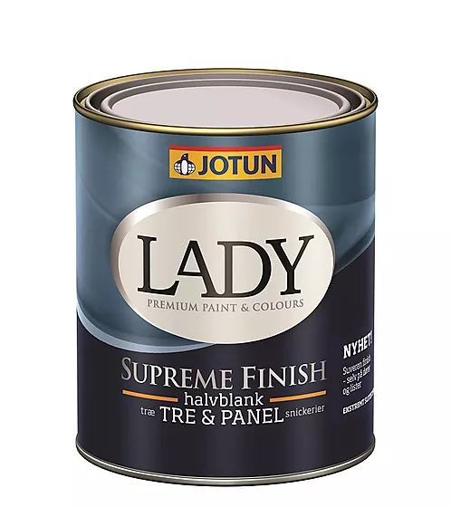 Lady Supreme Finish 40 hvit base 0,68 liter halvblank