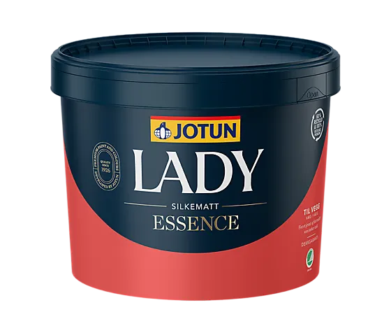 Lady Essence interiørmaling hvit 9 liter