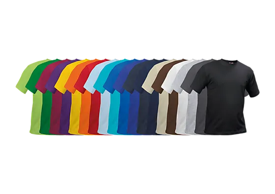 T-skjorte unisex svart 2XL