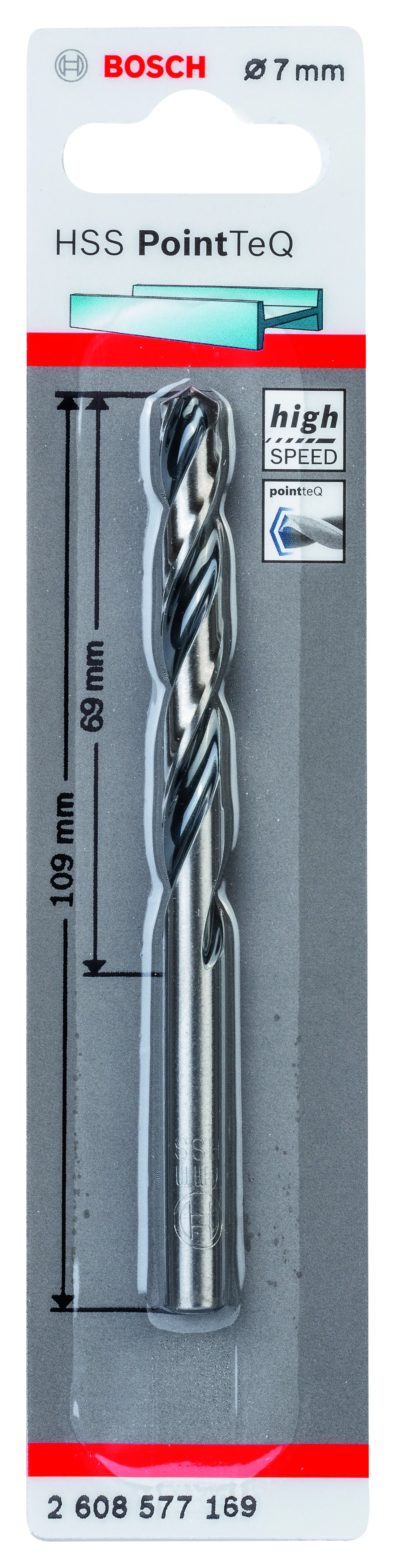 Metallbor pointtec hss-r 7,0mm bosch   n40