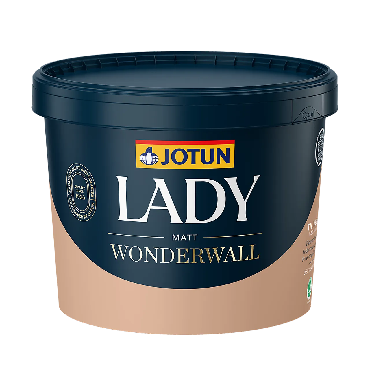 Lady wonderwall interiørmaling B-base 2,7 liter