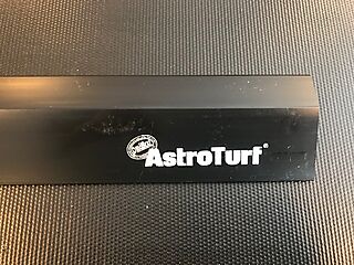 Astro Turf Dørmatte Astro Avsl.List Svart