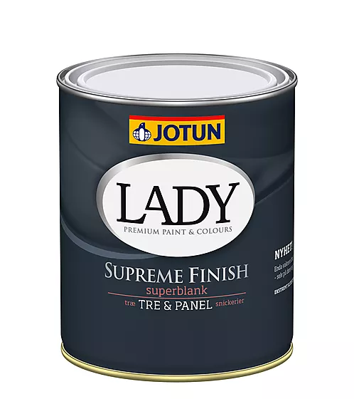 Lady Supreme Finish 80 hvit base 0,68 liter superblank