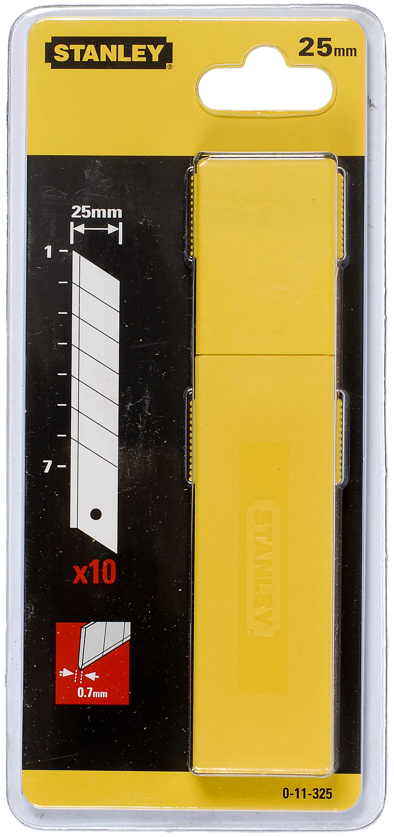Knivblad brekk-av 25 mm pakke a 10 stk null - null - 1