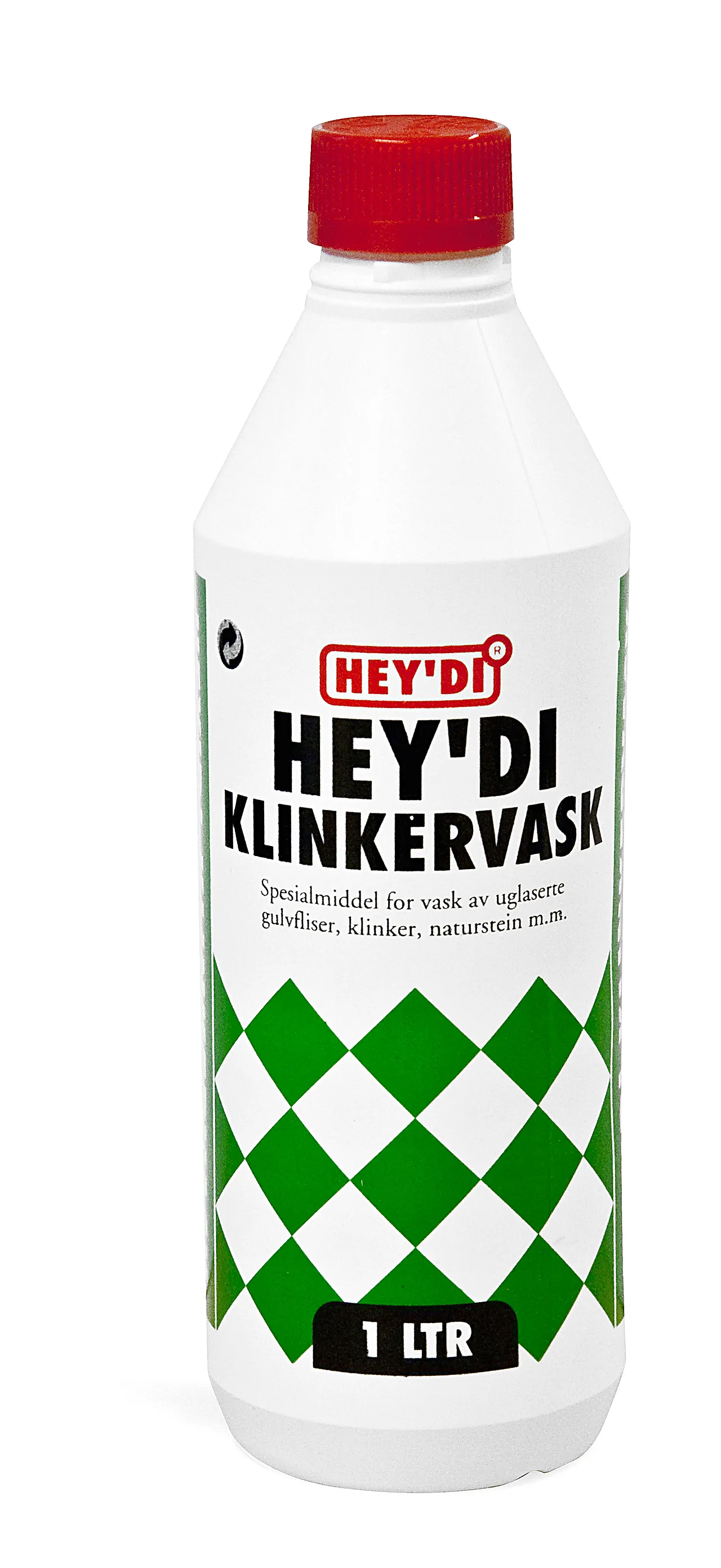 Klinkervask for uglassert gulvflis 1 liter flaske