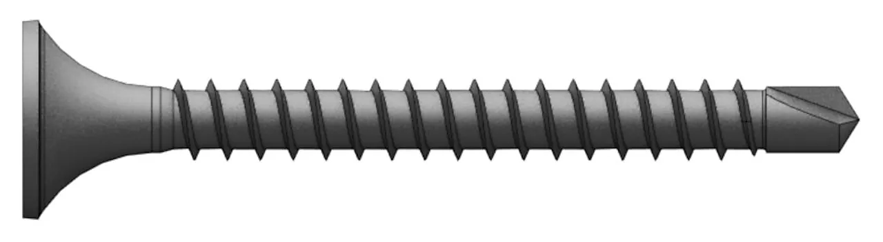 Gipsskrue bånd stål 2,5 3,5x35 fos spit p-screw t eske a1000 null - null - 2 - Miniatyr