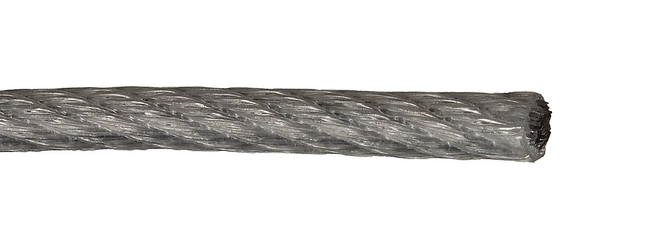 Wire 4/5mm 10m elforzinket/pvc
