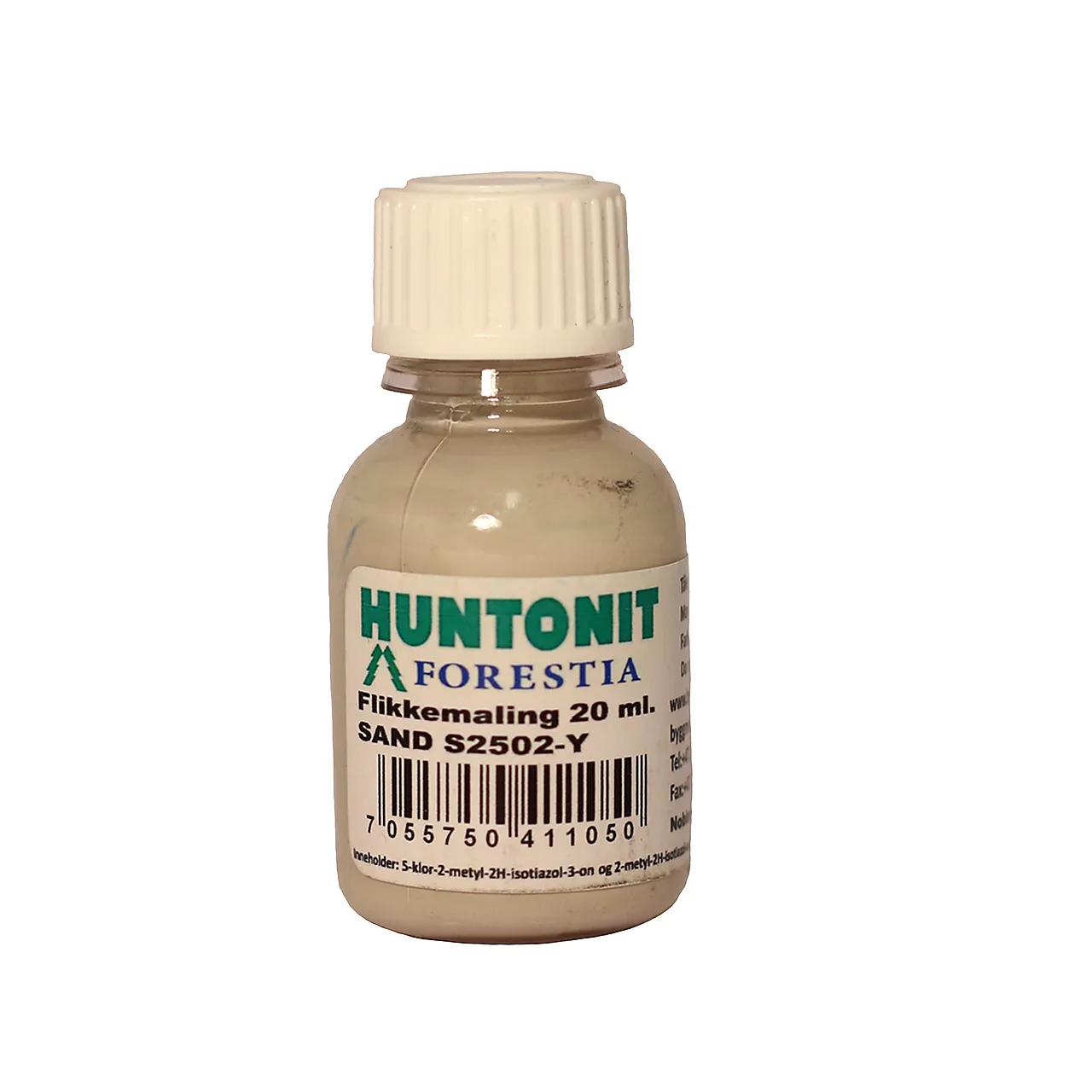 Huntonit flikkemaling sand 20ml flaske ncs s 2502-y null - null - 3 - Miniatyr