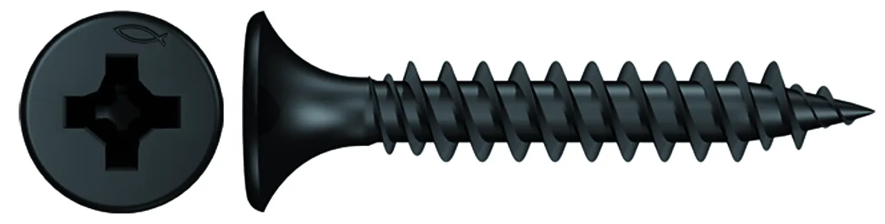 Gipsskrue bånd sort PH2 3,5x51 mm 1000 stk