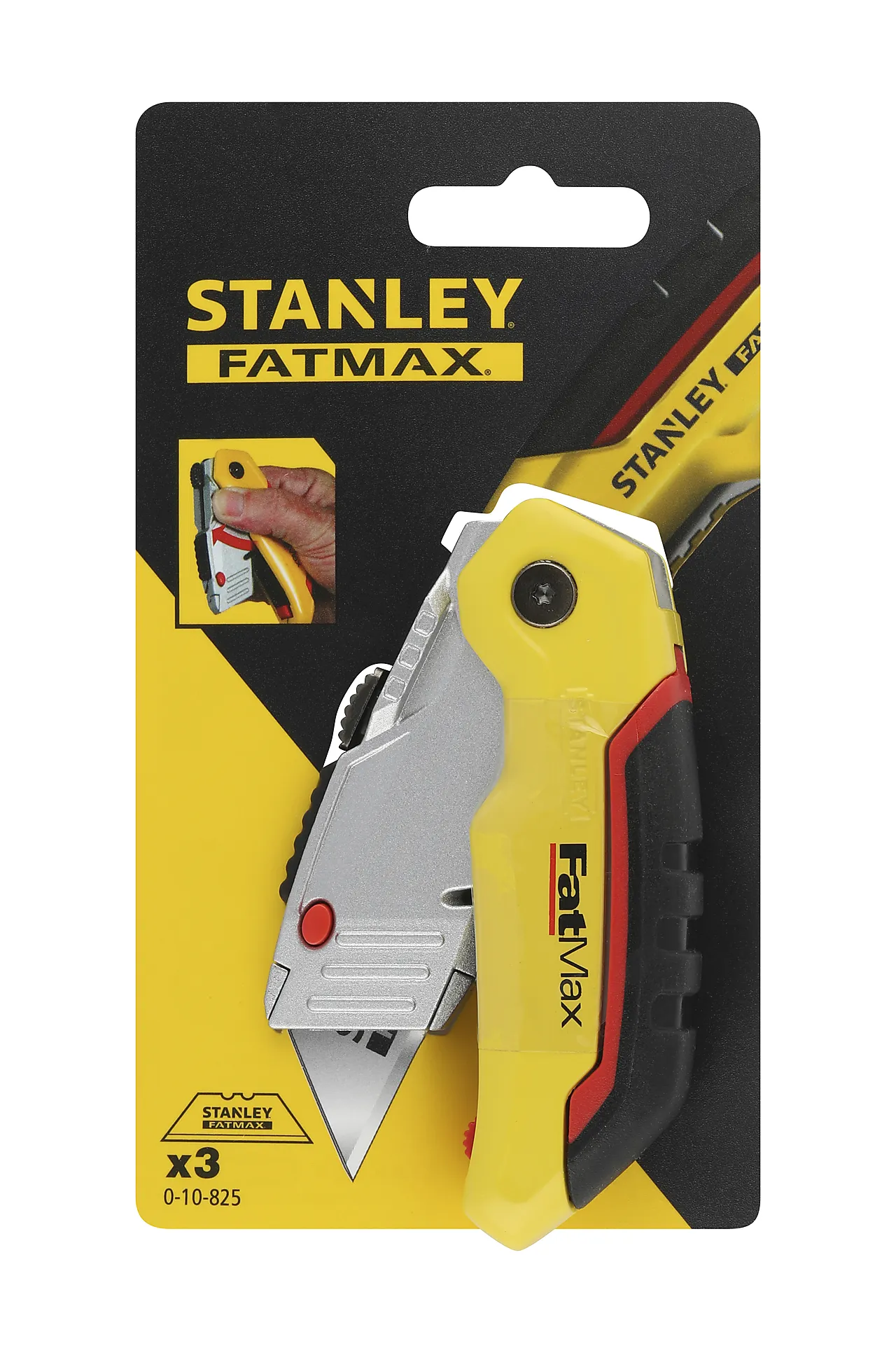 Kniv fatmax skyvbart blad 0-10-825 kniv fatmax sammenleggbar null - null - 3 - Miniatyr