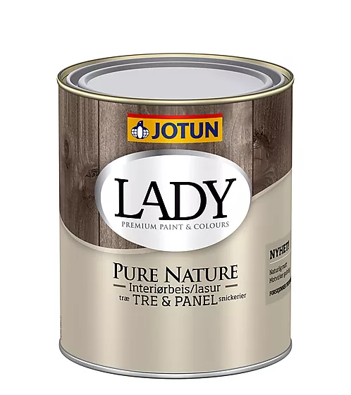 Lady Pure Nature interiørbeis klar 0,68 liter