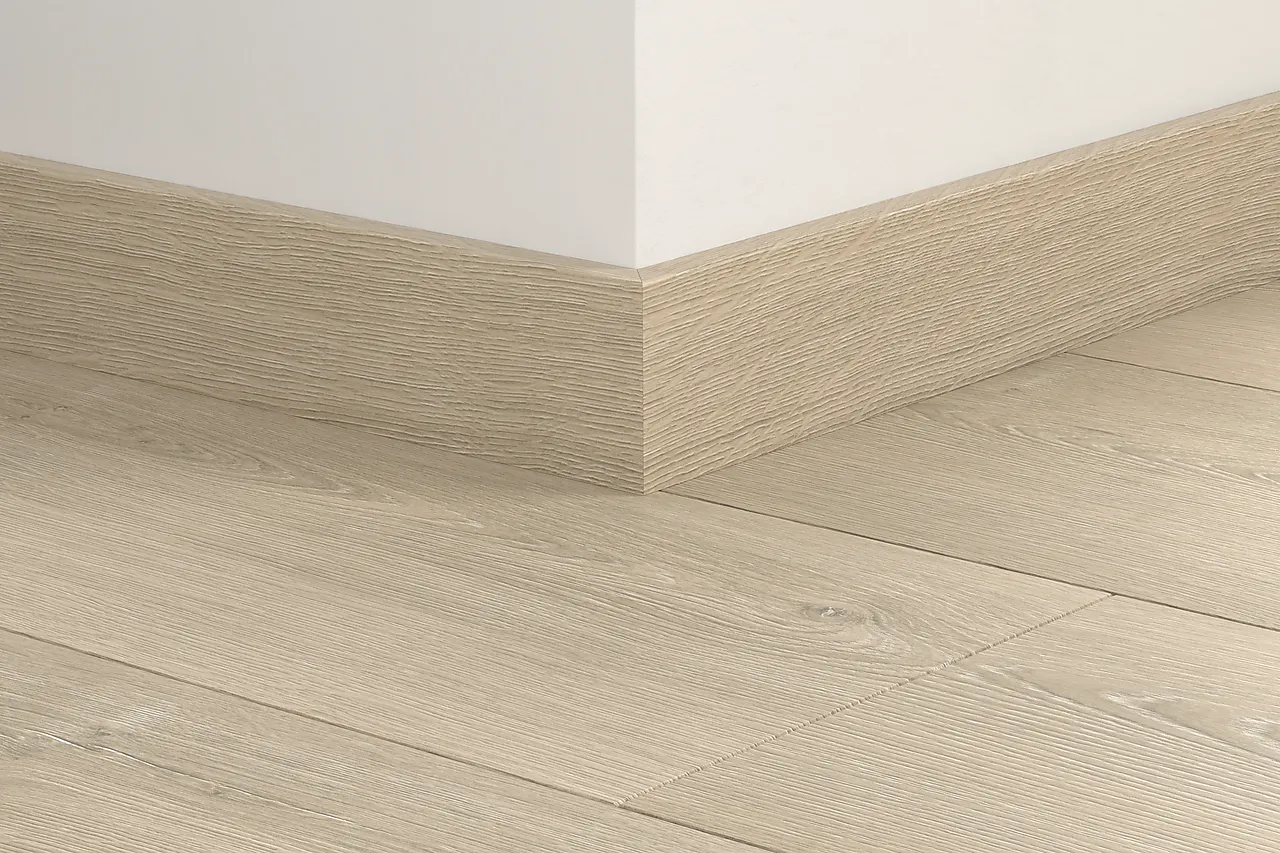 Sokkellist laminat 12x58 mm Pure Mist Oak dekor 04764