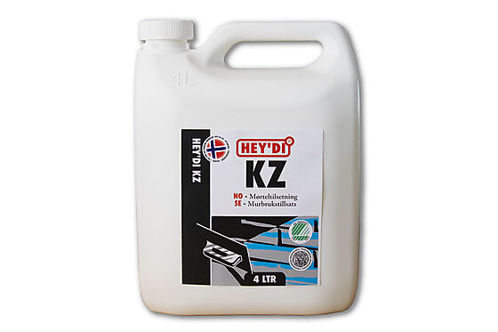 Mørteltilsetning KZ 4 liter