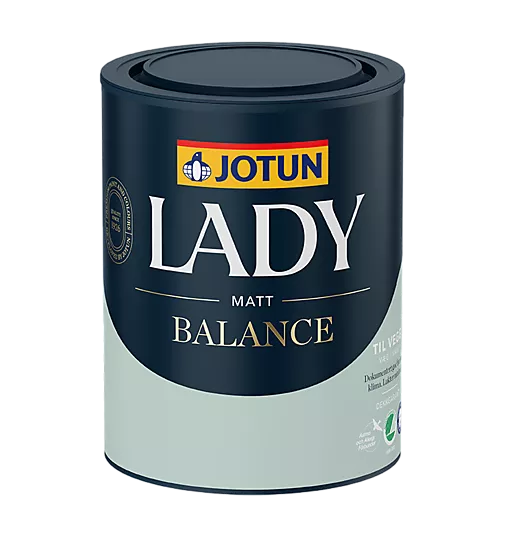 Lady balance hvit 0,68 liter