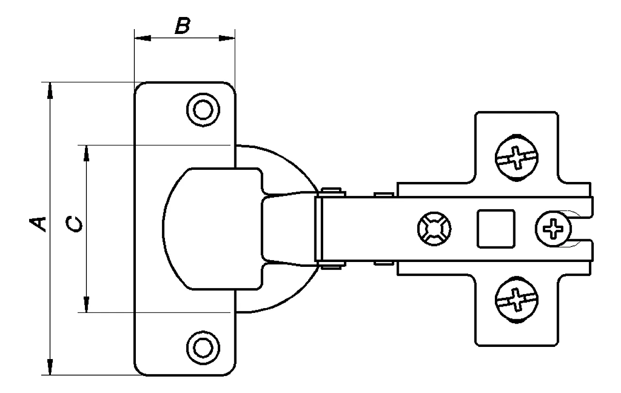 Skaphengsel forniklet 35 mm pose m/rytter null - null - 2 - Miniatyr