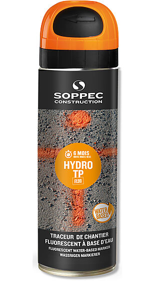 Merkespray Hydro TP Fluo 500 ml oransje