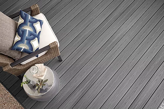 Kompositt terrassebord grå Cottage 24x137 mm