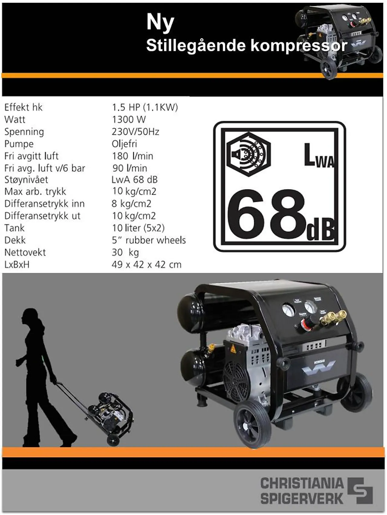 Kompressor Workman SD180 null - null - 2 - Miniatyr
