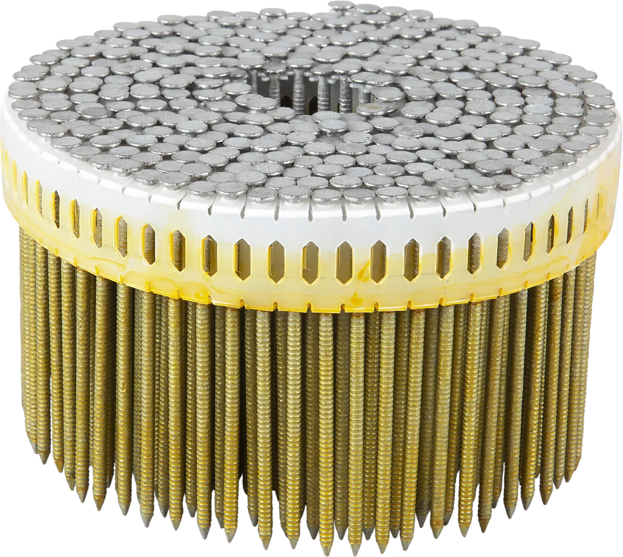 Spiker coil 0-gr 2,5x75 fzv -975 plastbåndet 0-grader varmforsinket