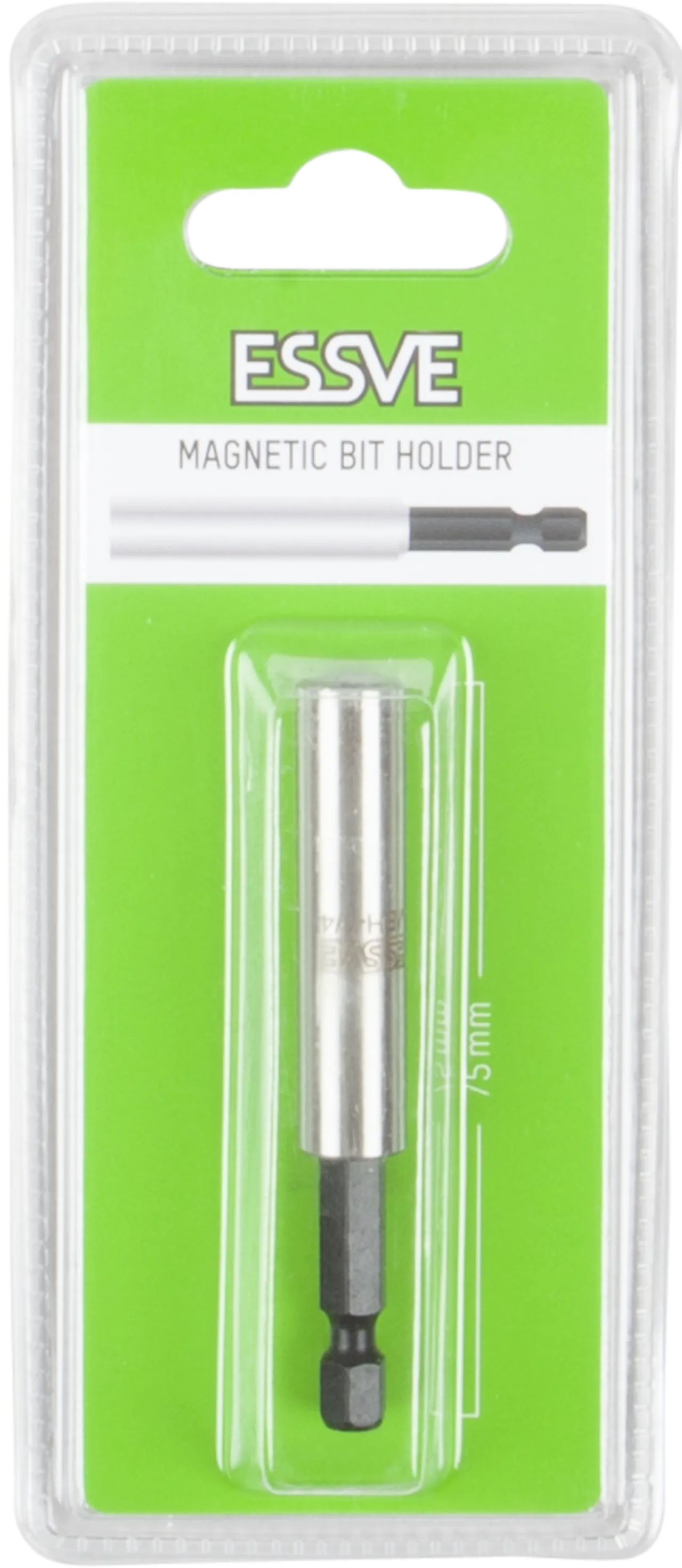 Bitsholder magnetisk fjæring 75mm magnetisk med fjæring 6,35x75 mm null - null - 2 - Miniatyr